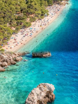 Brela, Croatia | Forbes-rated No. 1 beach in Europe
