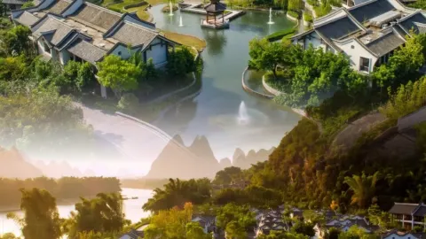 Banyan Tree Yangshuo: Open your window to mountains, drift to sleep by the water~ A secluded getaway amidst the landscape — traveler post in Yangshuo