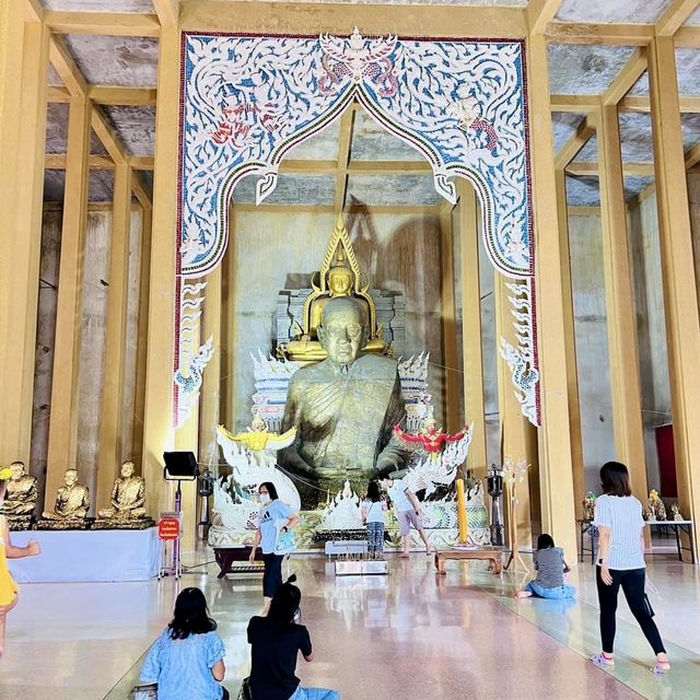 วัดรางหมัน ขอพร หลวงปู่แผ้ว พระเกจิดัง นครปฐม