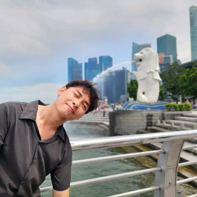 Merlion พ่นน้ำ