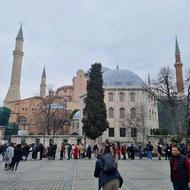 Popular Blue Mosque In Istanbul