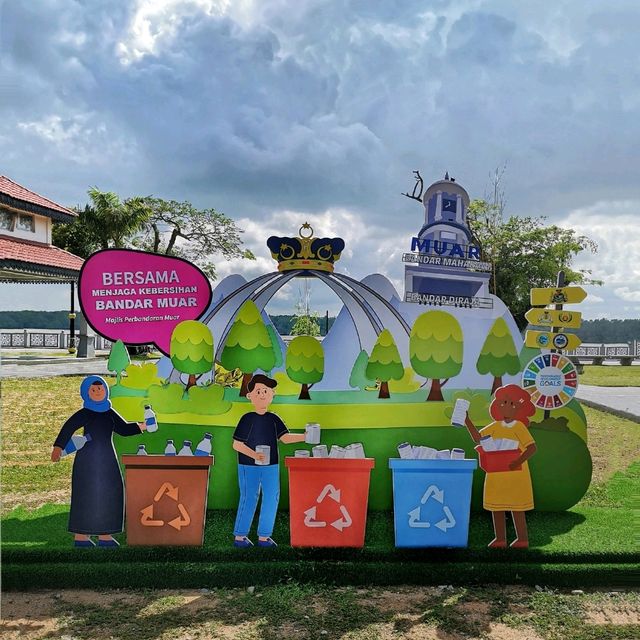 A park for relaxation in Muar