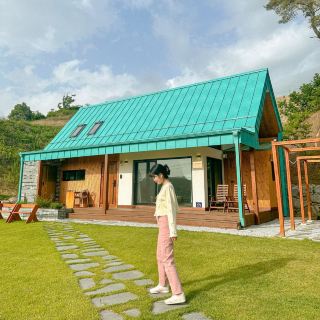 💚A camping house where you can stay in a countryside vacation💚