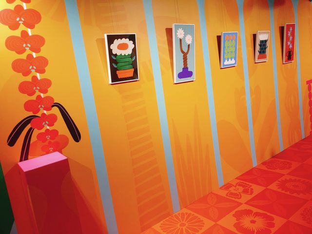 台北｜🧑🏻‍🎨👨‍🎨👩🏻‍🎨藝術走廊🎨 A11 3F | 轉角藝術 | 朱緹個展《心開的花市》