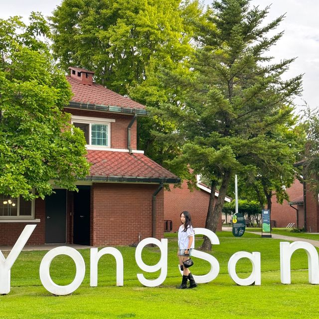 용산에서 가봐야 할 곳 흐릴 때도 예쁜 용산공원 