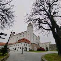 A day in Bratislava during winter 2022