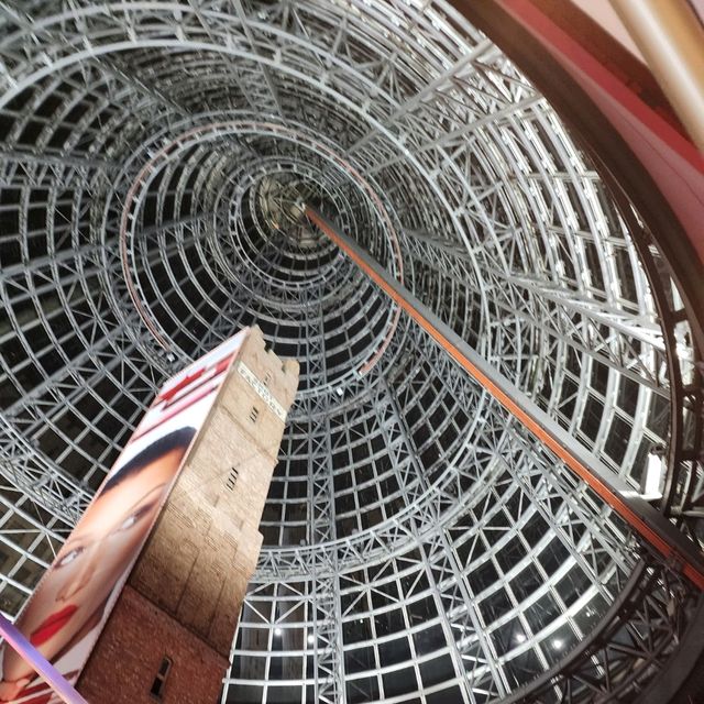 Different parts of Melbourne Central