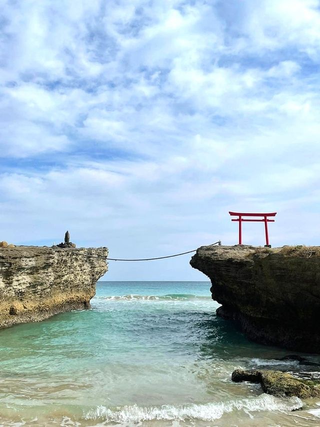 【静岡県/伊古奈比咩命神社】伊豆最古の神社と白浜海岸