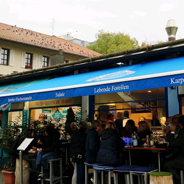 뮌헨을 대표하는 시장 Victuals Market, Viktualienmarkt