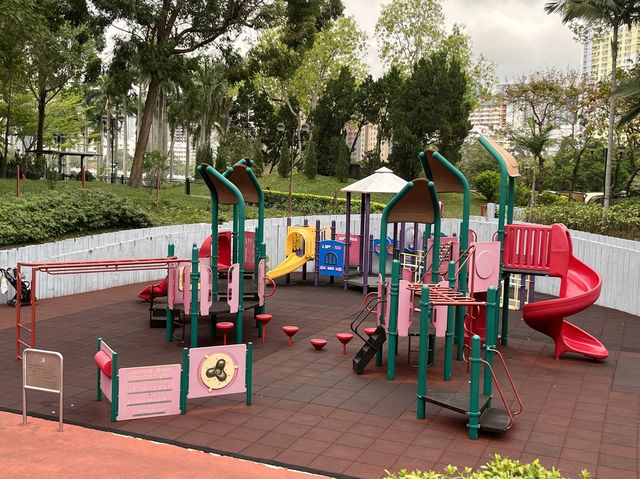 佔地廣闊設施齊全嘅沙田公園