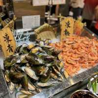 款式種類選擇多，中日放題大滿足