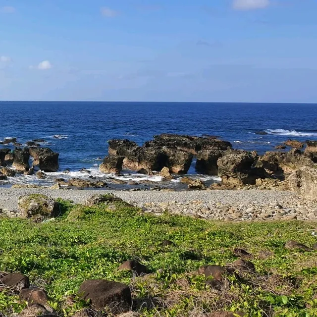 蘭嶼的大地造物奇岩美景