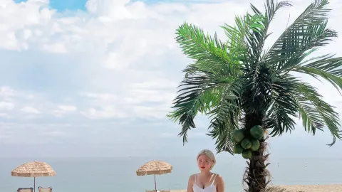 Pantai Jan, tempat wisata populer di Yangyang yang bahkan dikunjungi oleh Kelompok Tari Gas. — traveler post in Yangyang