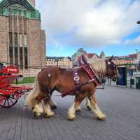 Wonderful day in Helsinki Finland