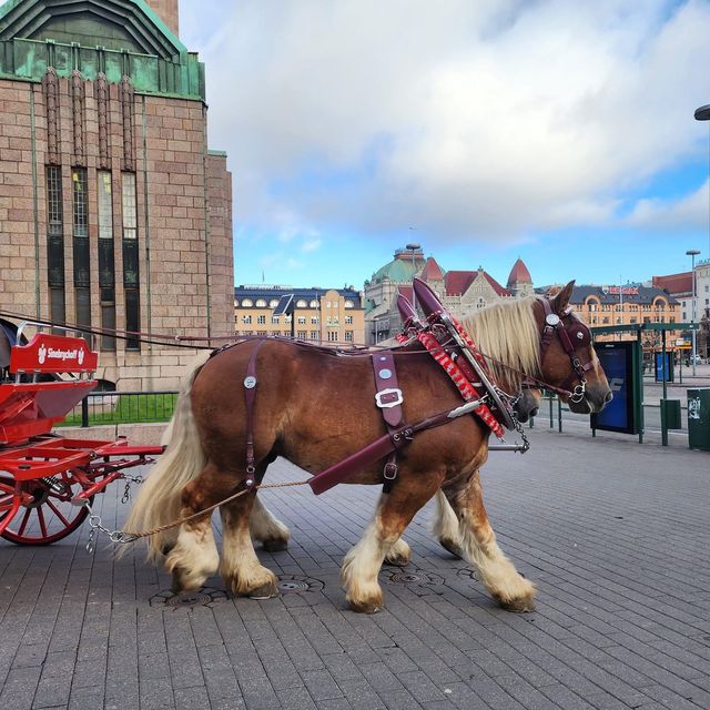 Wonderful day in Helsinki Finland
