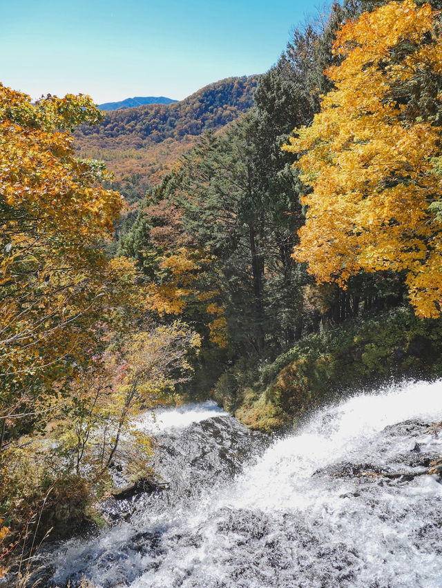 Yudaki Falls in Autumn 