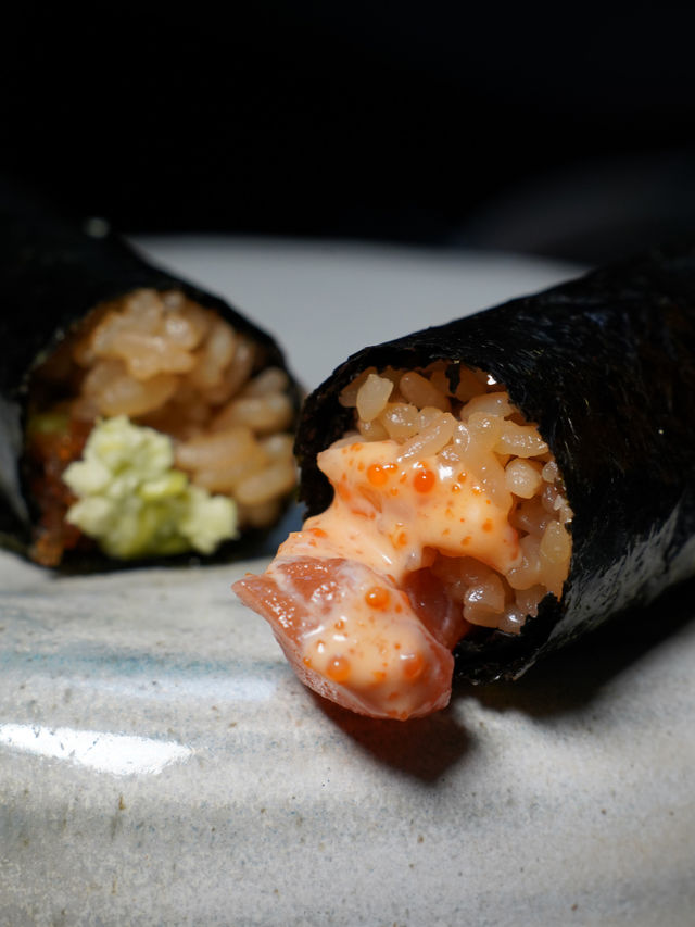 Crispy Japanese Handrolls!