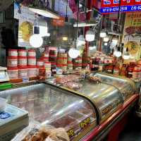 【韓国ソウル・乙支路】中部市場のタコキムチが美味しいお店「ウンジンの家/은진이네 젓갈 반찬」