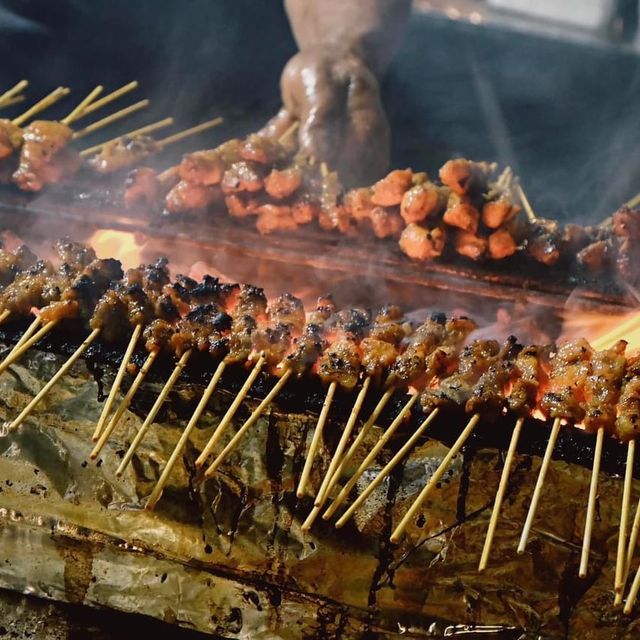 Satay Street - Singapore 
