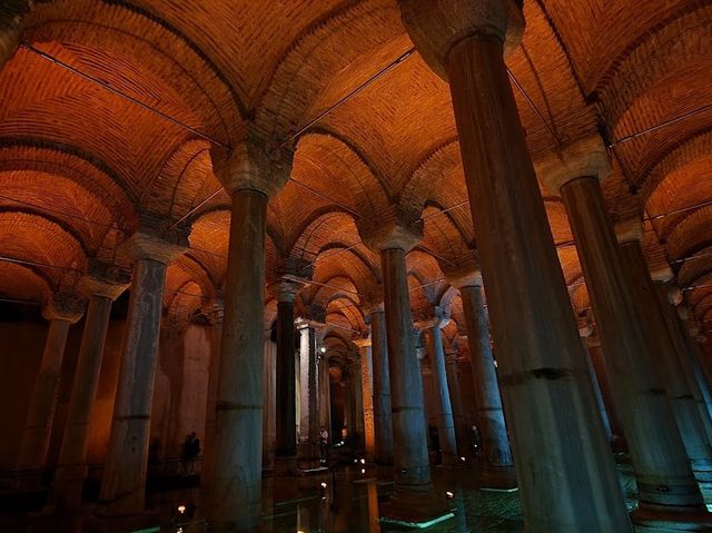 The Basilica Cistern in Istanbul 