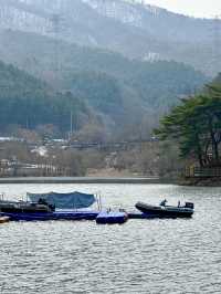 오리들과 멋진 자연 경관 풍경을 보며 ⛴️ 산책할 수 있는 마장호수 둘레길