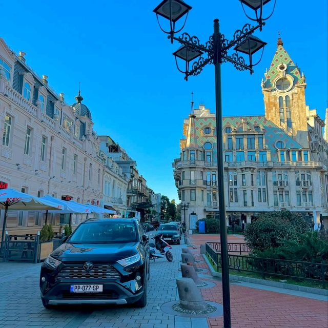 THE BEAUTY OF EUROPE SQUARE IN GEORGIA