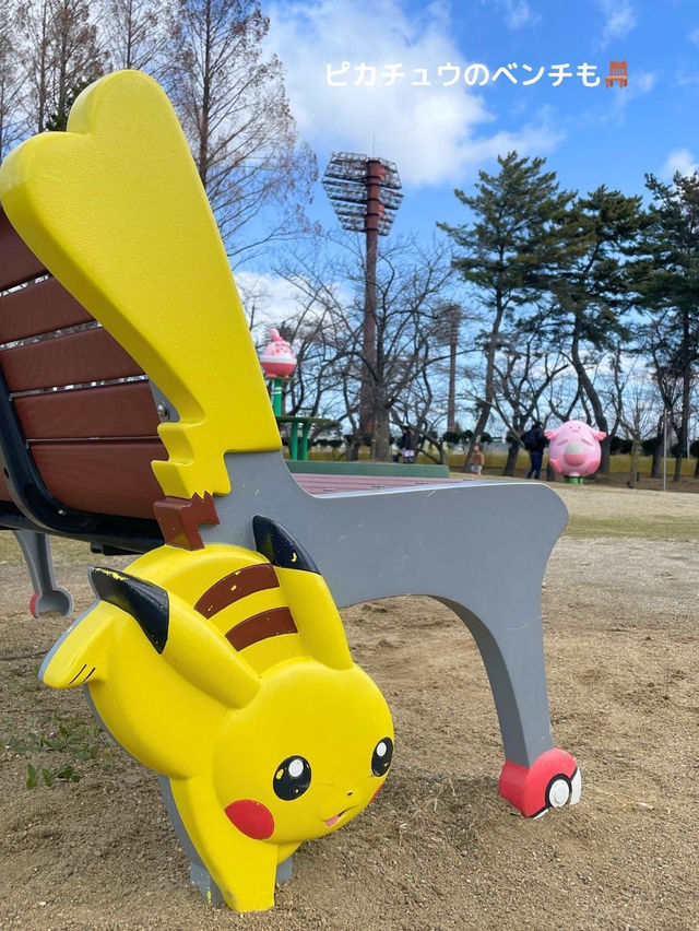 【福島 郡山】かわいいポケモンがいる🌸ラッキー公園