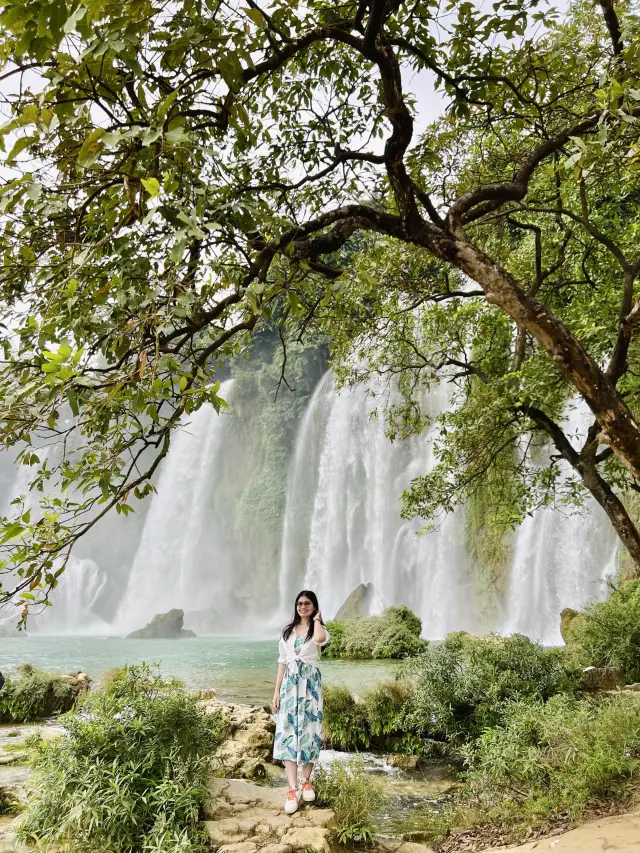 Ban Gioc Waterfall, on border with China