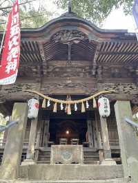 【前玉神社／埼玉県】古墳上に建つ社殿と花手水