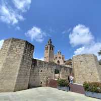 Lovely cathedral at Sant Cugat