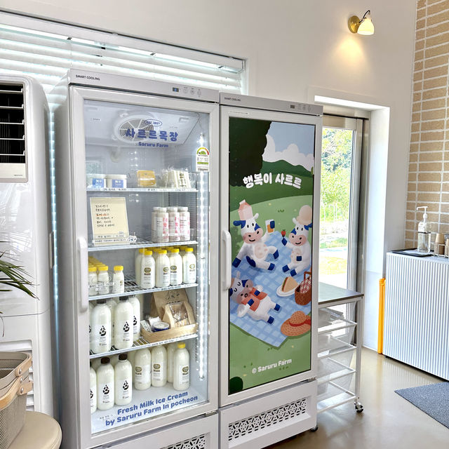 산정호수 근처 시원한 수제아이스크림 카페 추천🩵