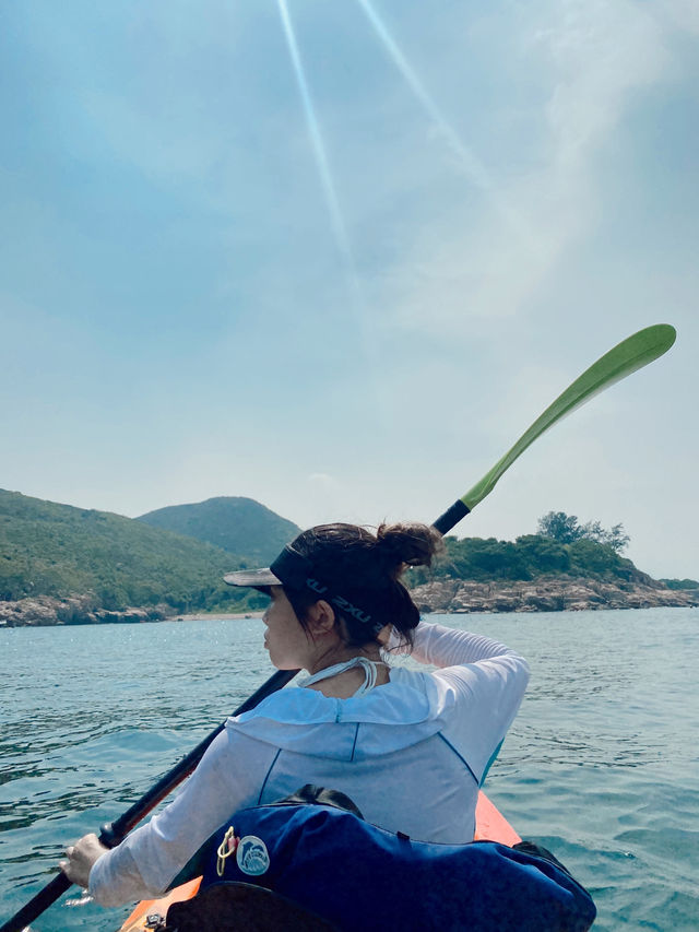 🇭🇰 香港竟然有絕美玻璃海｜綠蛋島🏖️