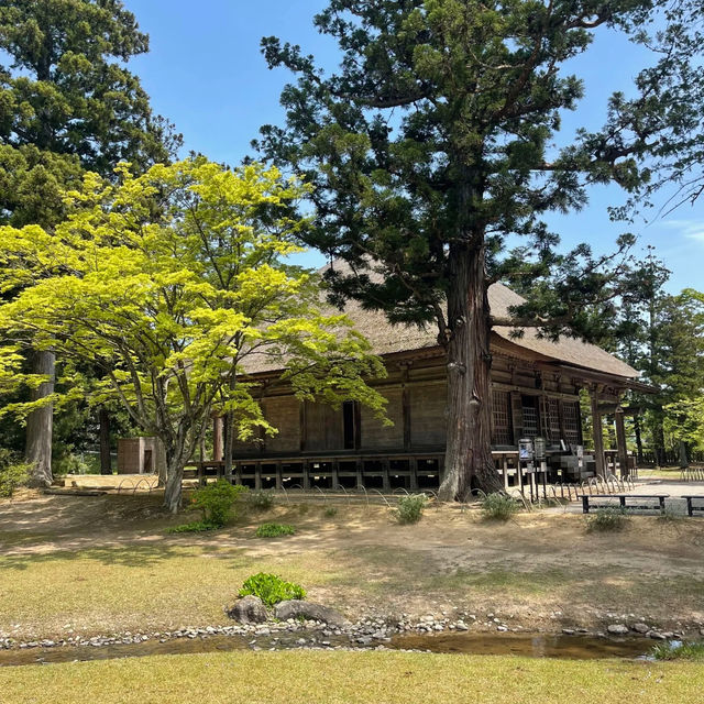 「日岡神社」神秘古樸