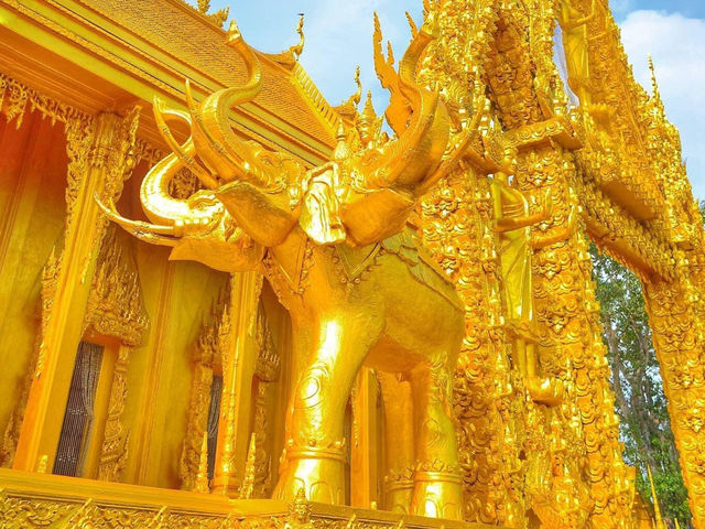 เที่ยวชมโบสถ์สีทองสวยงามมากณ ฉะเชิงเทรา
