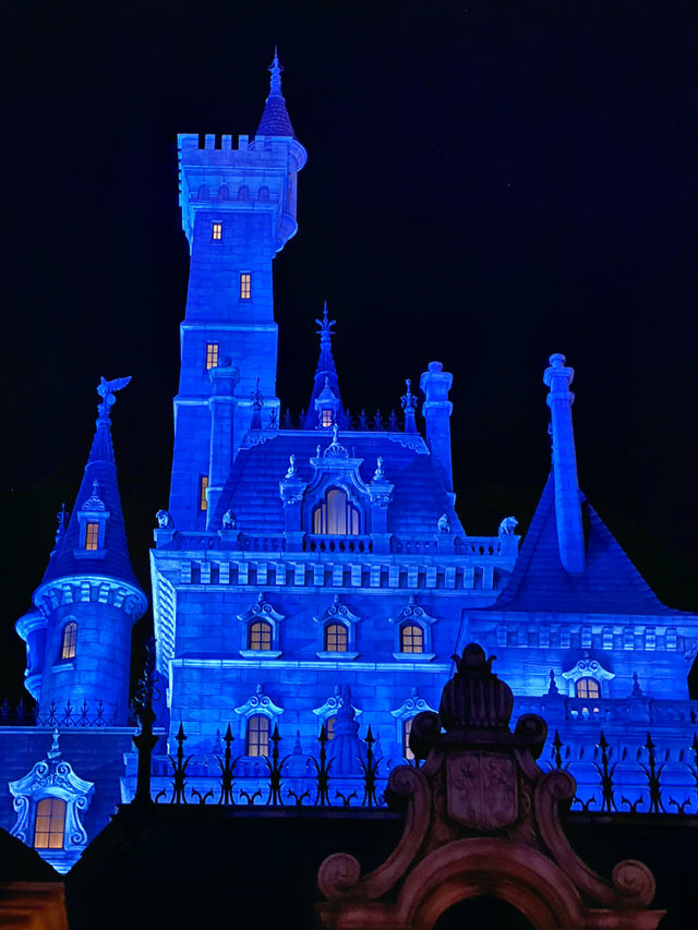 夜の美女と野獣の城🏰