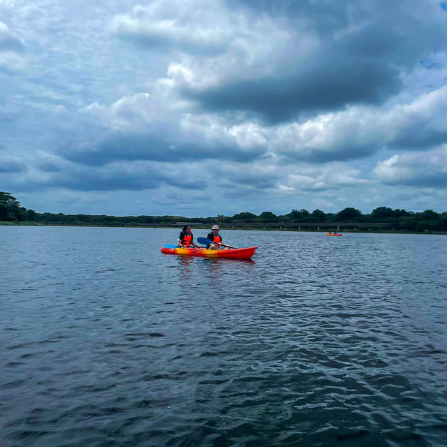 Kayaking at Lower Seletar Water Sports Centre