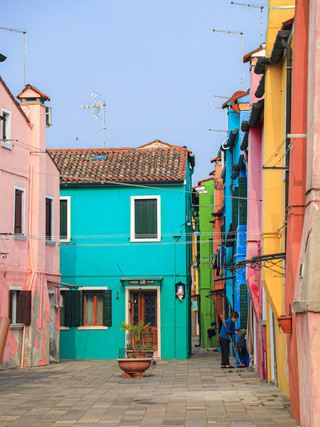 [Burano Island🇮🇹] A colorful and cute town🌈