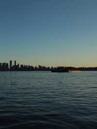【バンクーバー🇨🇦】まったり夕暮れ時&夜景を楽しもう🧡