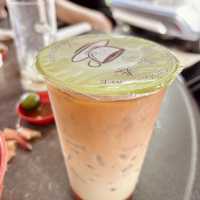 Local Delights at Chong Choon Cafe: Sarawak Laksa and Milk Tea