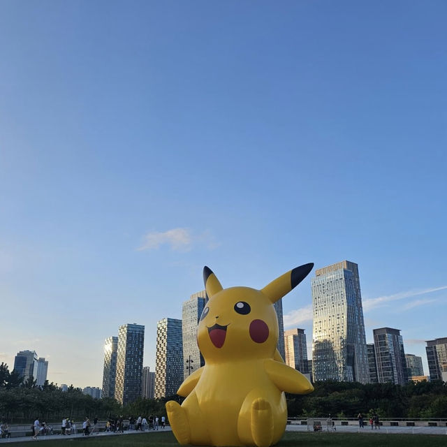 【韓国】空気が綺麗で穏やかなソンドのセントラルパーク⛵️