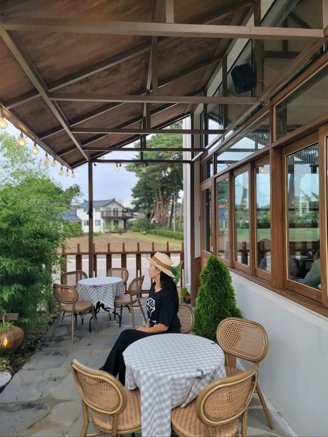 노랑 초당옥수수푸딩이 맛있는 강릉신상카페💛
