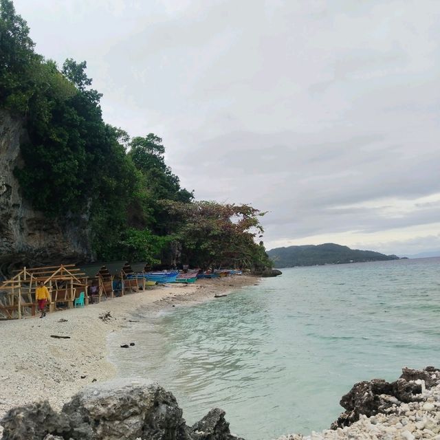 Tangkaan beach: a rocky paradise