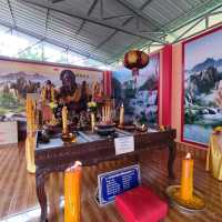 Temple with Teak Wood Deities 