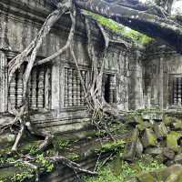 Rainy season at BengMealea Temple