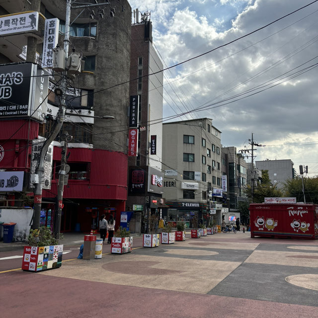 【韓国】ご飯も買い物も娯楽も！旅行必須スポットはホンデ🩷