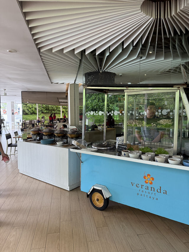 รีวิวไลน์อาหารเช้าที่ Veranda pattaya
