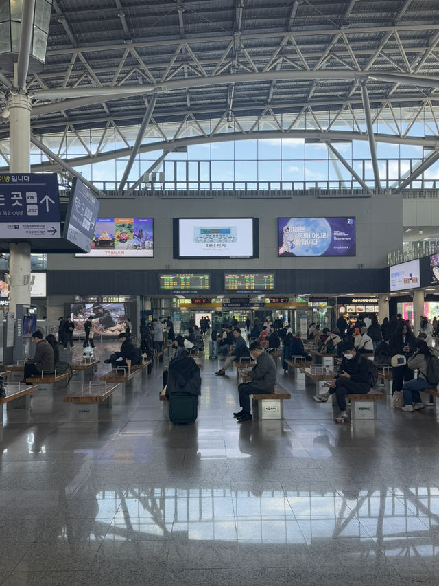 부산역에서 출발하는 국내여행, 기차여행!