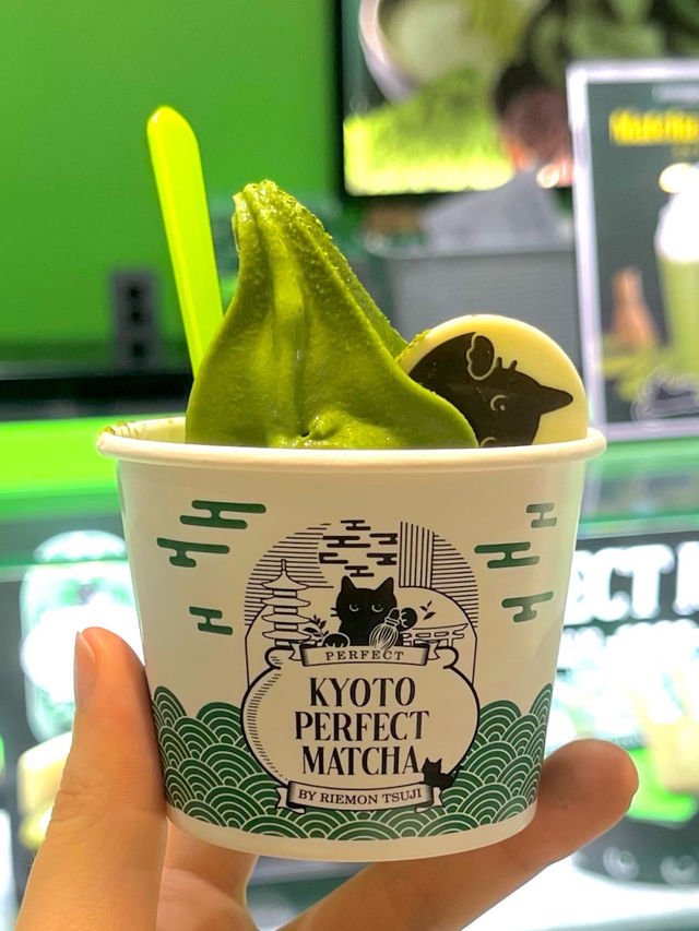 💚힙한 신상 카페 교토퍼펙트말차 잠실롯데월드몰점