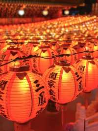 【台湾】無数の提灯が幻想的で美しすぎる台湾南部のお寺