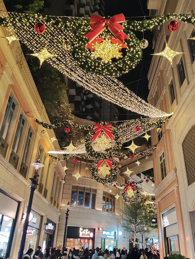 聖誕系列✨ 灣仔利東街「Dazzling Christmas」燈飾璀璨🎄✨